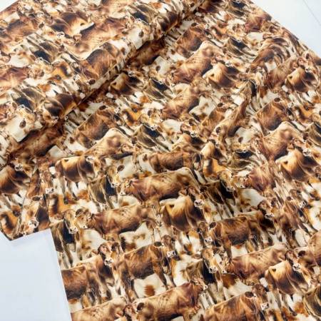 Jersey Cows Quilting Cotton