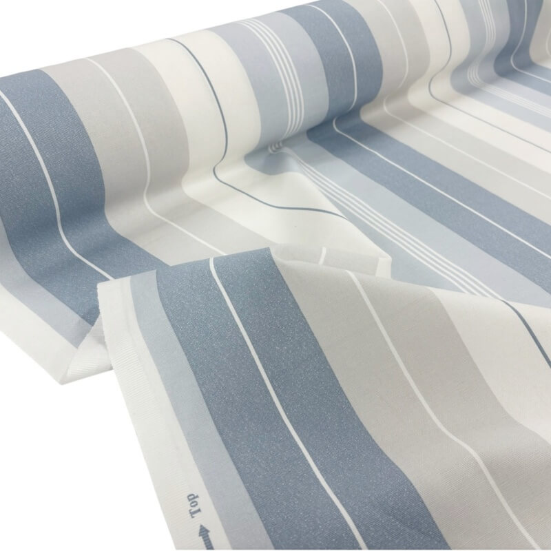 Image of Laura Ashley Sophy Stripe Sea Spray Blue