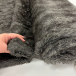 Shaggy Dark Wolf Fur