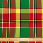 Apple Harvest Madras Check Cotton