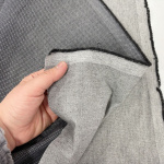 Cotton Viscose Birdseye Pattern Suiting