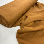 Stretch Caramel Suede