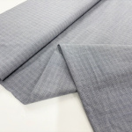 Small Indigo Glen Check Cotton Suiting