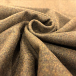 Earth Brown Wool Cashmere