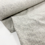 Venice Herringbone Weave Grey Wool