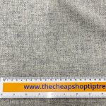 Venice Herringbone Weave Grey Wool