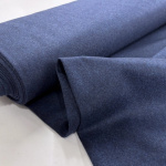 French Navy Wool Cashmere