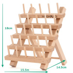 Milward Wooden 25 Spool Thread Holder