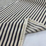 Navy Ticking Stripe
