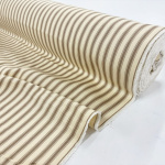 Taupe Ticking Stripe