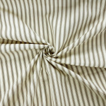 Taupe Ticking Stripe