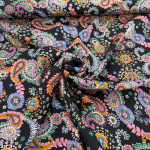 Multicoloured Paisley Polyester