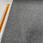 Super Soft Grey Wool Flannel