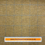 Sand Windowpane Check Wool