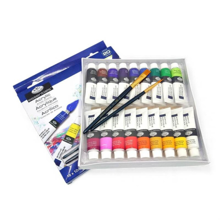 Royal and Langnickel 20 Piece Acrylic Paint Set