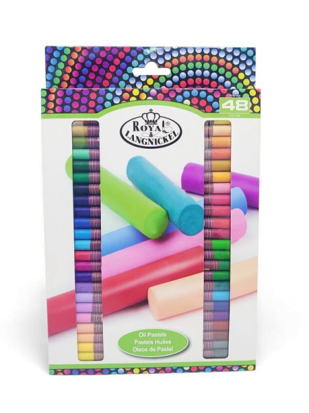Royal and Langnickel 48 Piece Oil Pastel Set
