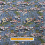 Monet Lily Pond Tapestry