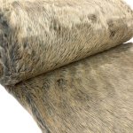 Viking Grey and Beige Faux Fur