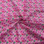 Mini Elephants Pink Cotton