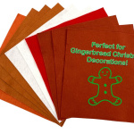 Gingerbread Craft Felt Pack