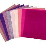 Pinks and Purples Craft Felt Pack