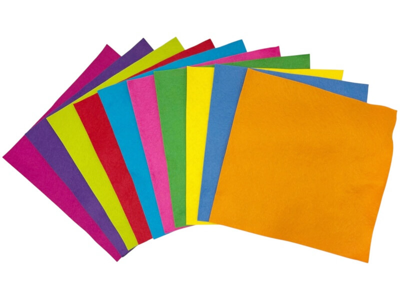 Image of Rainbow Craft Felt Pack