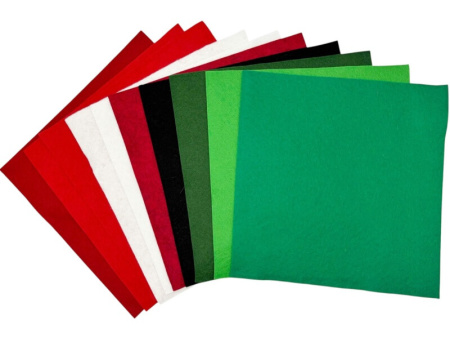 Traditional Christmas Craft Felt Pack
