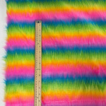 Rainbow Stripe Fur
