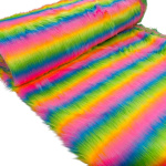 Rainbow Stripe Fur