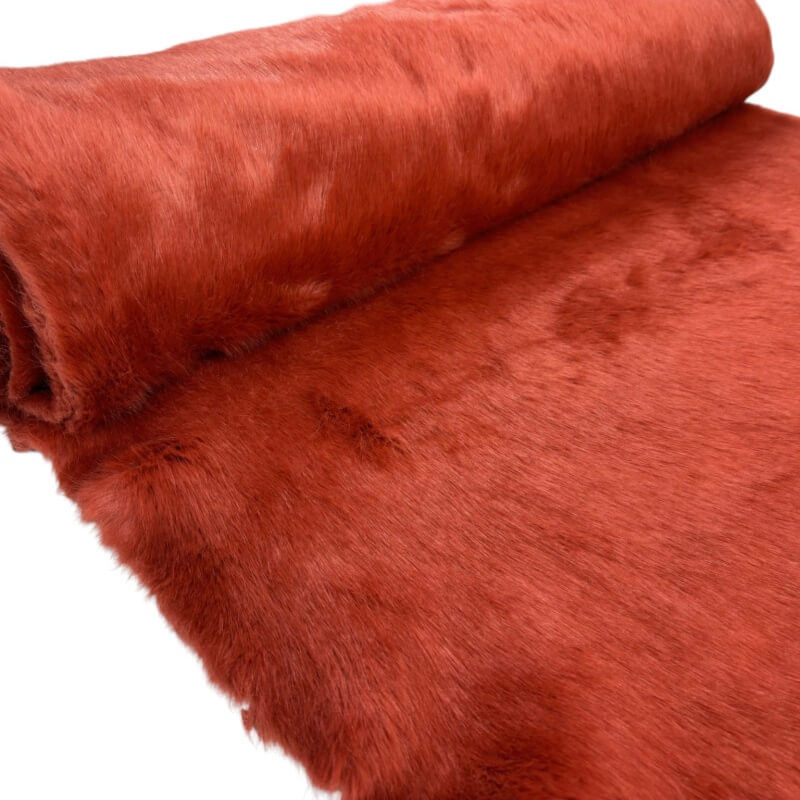 Image of Roman Red Faux Fur