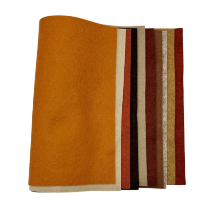 Earth Tones Craft Felt Pack