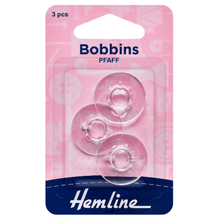 Clear Plastic PFAFF Bobbins