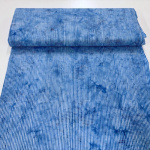 Striped Blue Batik Cotton