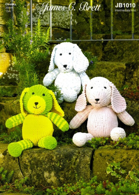James C Brett Dogs Pattern JB1010