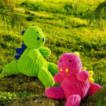James C Brett Flutterby Dinosaur Pattern JB1012