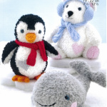 King Cole Crochet Polar Creatures Pattern 9210