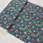 Liberty Botanist's Bloom Teal Lasenby Cotton