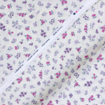 Liberty Posy Sprig Purple Lasenby Cotton