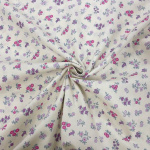 Liberty Posy Sprig Purple Lasenby Cotton