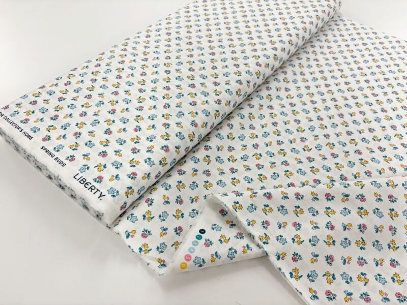 Image of Liberty Spring Buds Lasenby Cotton