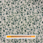 Eucalyptus Leaves Linen Look