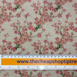 Cherry Blossom Linen Look