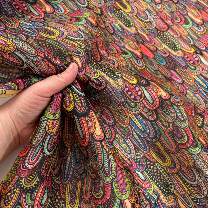 Image of Carnival Scallops Mango Silk