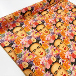 Freda Faces Floral Mango Silk