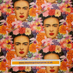 Freda Faces Floral Mango Silk