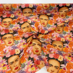 Freda Faces Floral Mango Silk