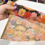 Freda Faces Floral Mango Silk