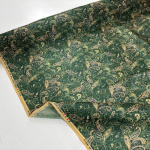 Green Paisley Mango Silk