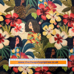 Hawaiian Island Women Mango Silk
