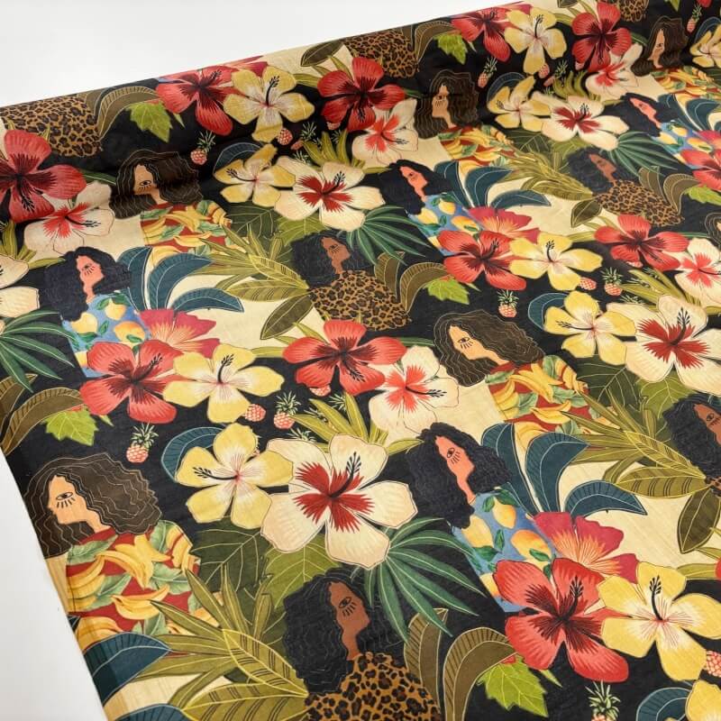Image of Hawaiian Island Women Mango Silk